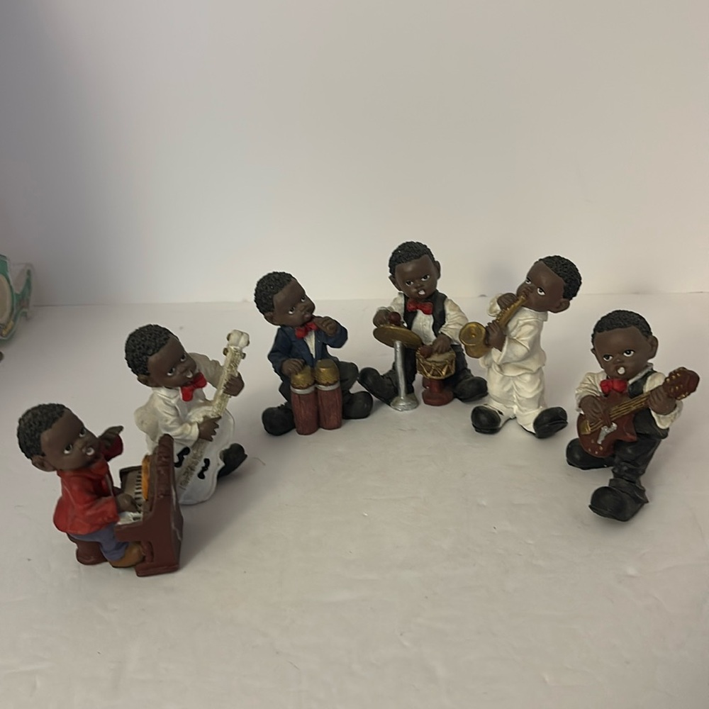 New Orleans Musical Figurines set of 6